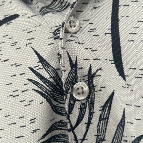 TRAVIS MATHEW Men’s Gimme Two Slim Fit Polo Shirt Tropical Print Large - Picture 8 of 11